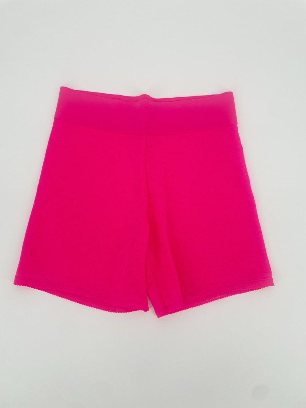Aerie Smoothez Neon Pink Lace Shorts